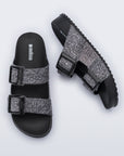 Melissa - Melissa Cozy M Lover Slide Denim - Black Jeans -