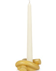 Casa Amarosa - Knot Candle Holder - Yellow -