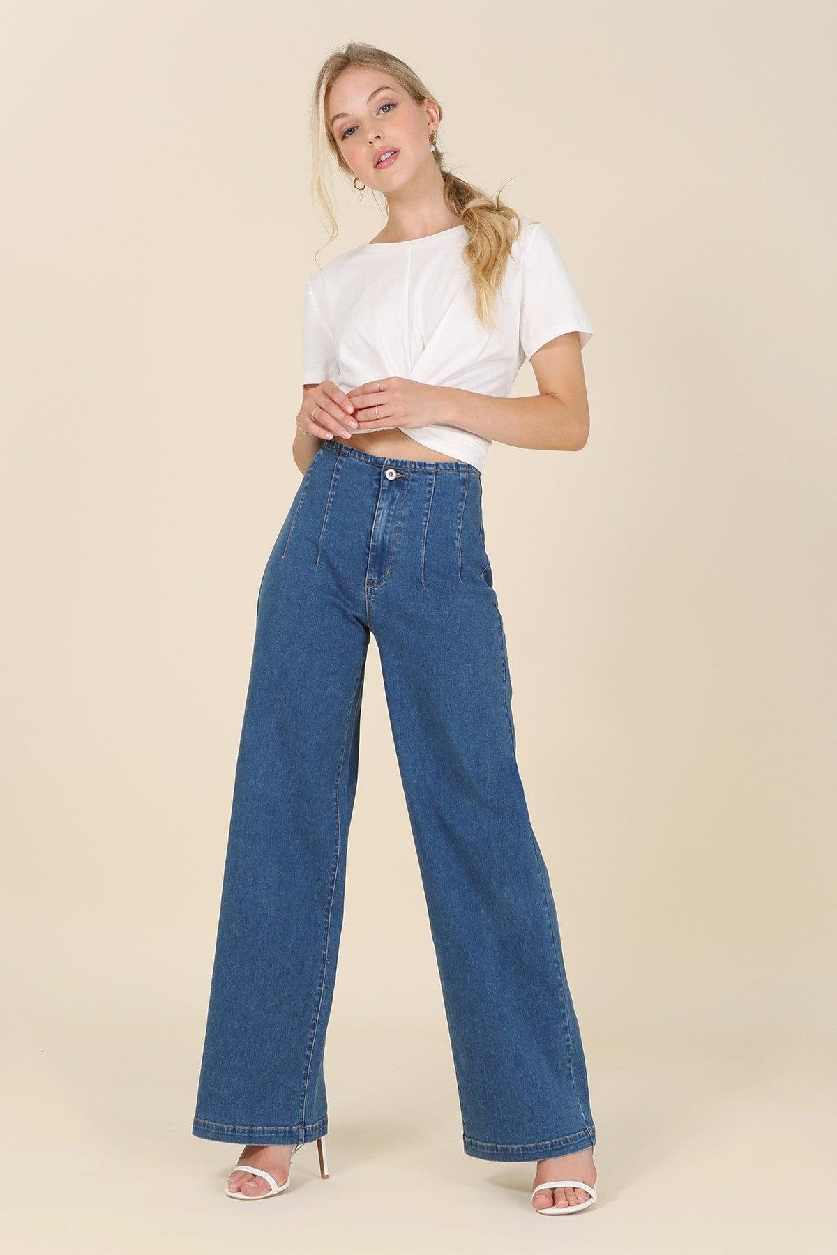 Jane High Waist Jeans - offe market