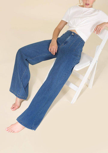 Jane High Waist Jeans - offe market