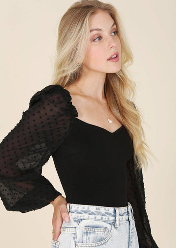Lydia Long Sleeve Bodysuit - offe market