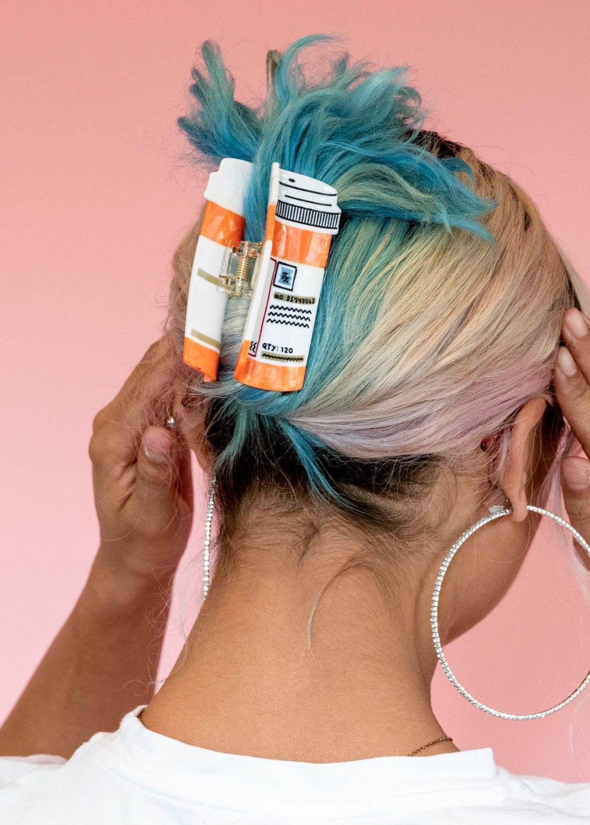 Artist Colette - Prescription Bottle Hair Claw -