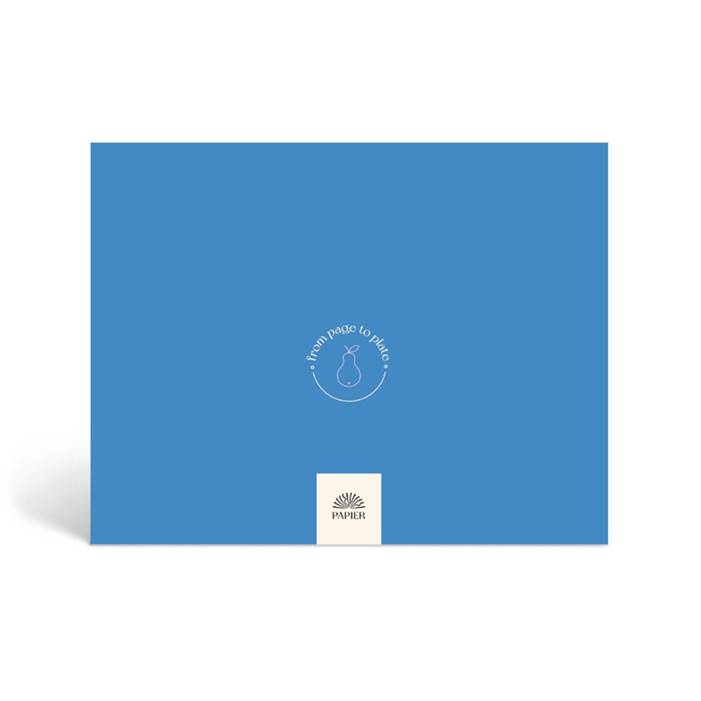 Papier - On The Menu Meal Planner - Blue -