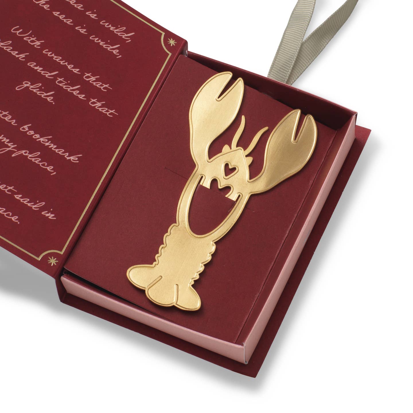 Papier - Lobster Bookmark Gift Set -