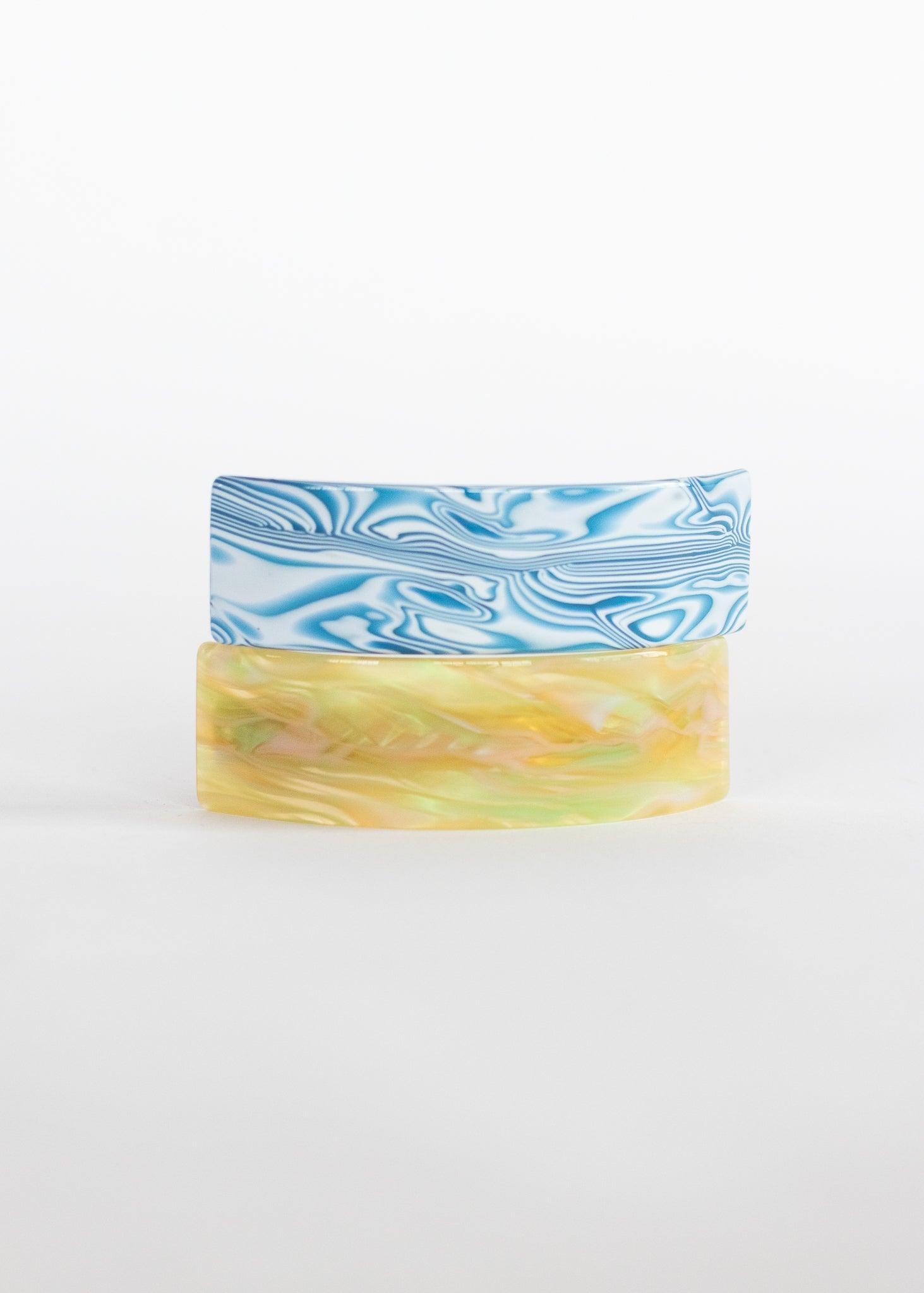 Pony Clip - Marbled Blue - offe market