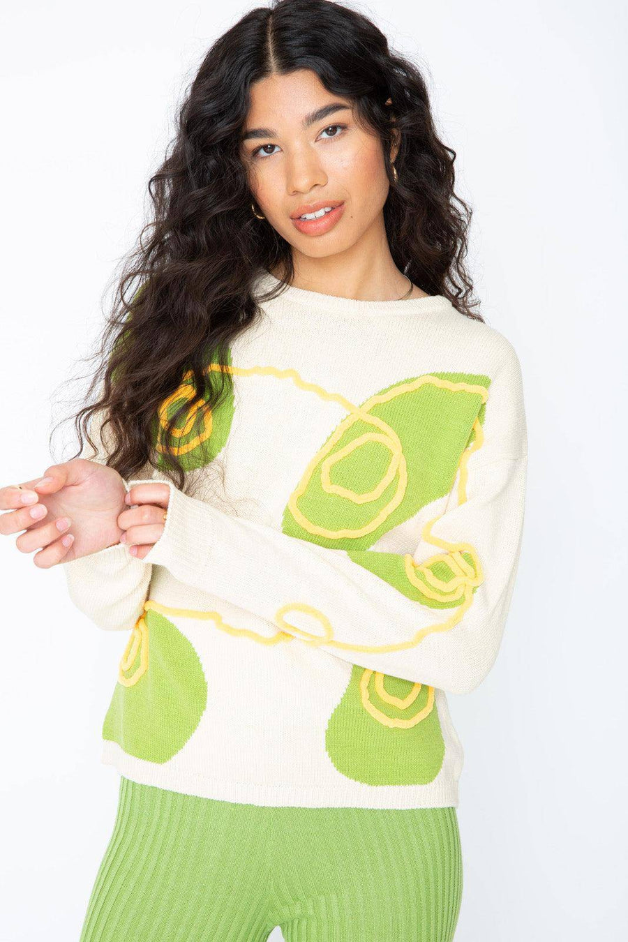 Maura Pullover - Basil - offe market
