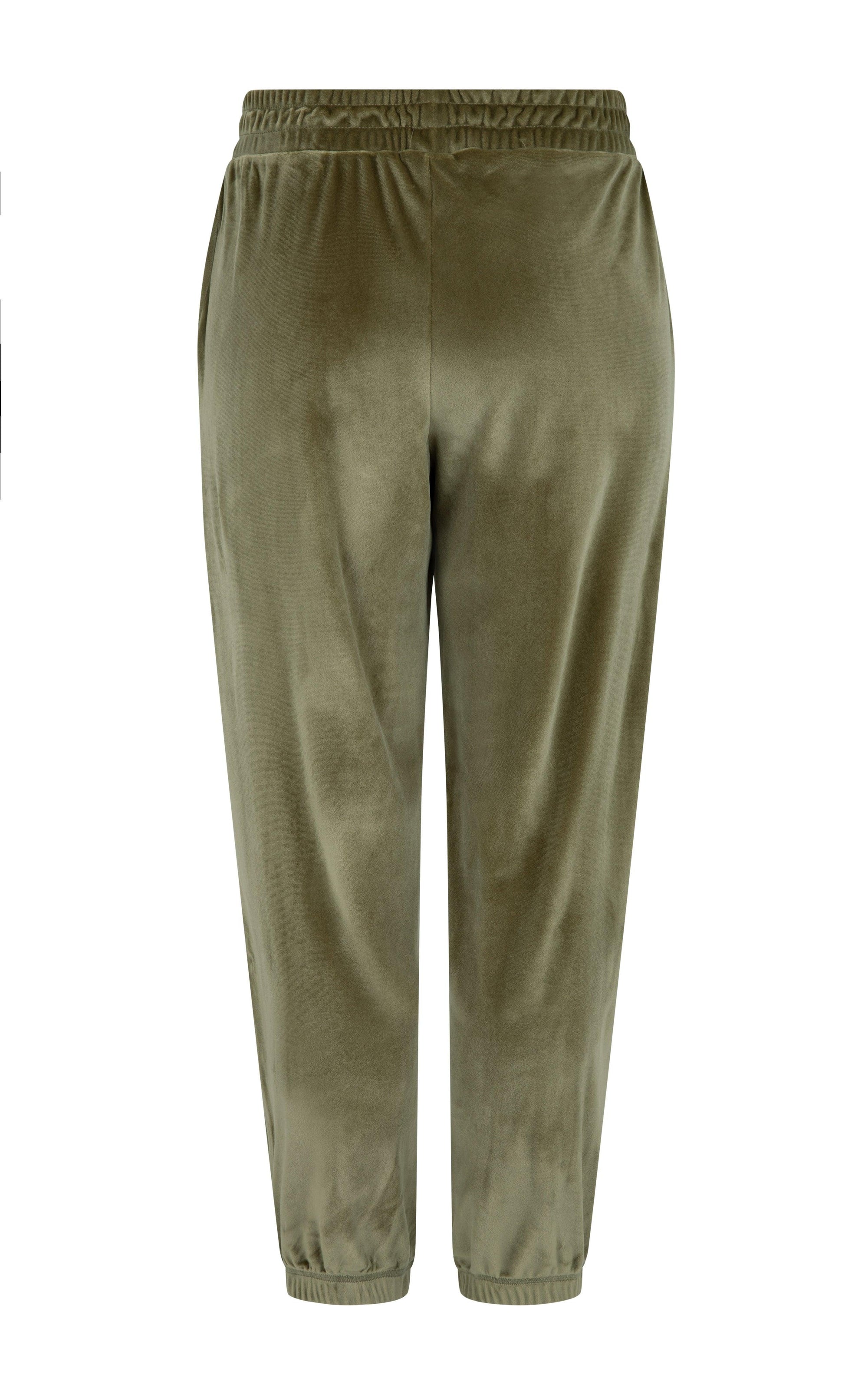 Velour Trackiepant - Khaki - offe market