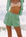 The Weekend Fleece Short - Honeydew Green - offe market