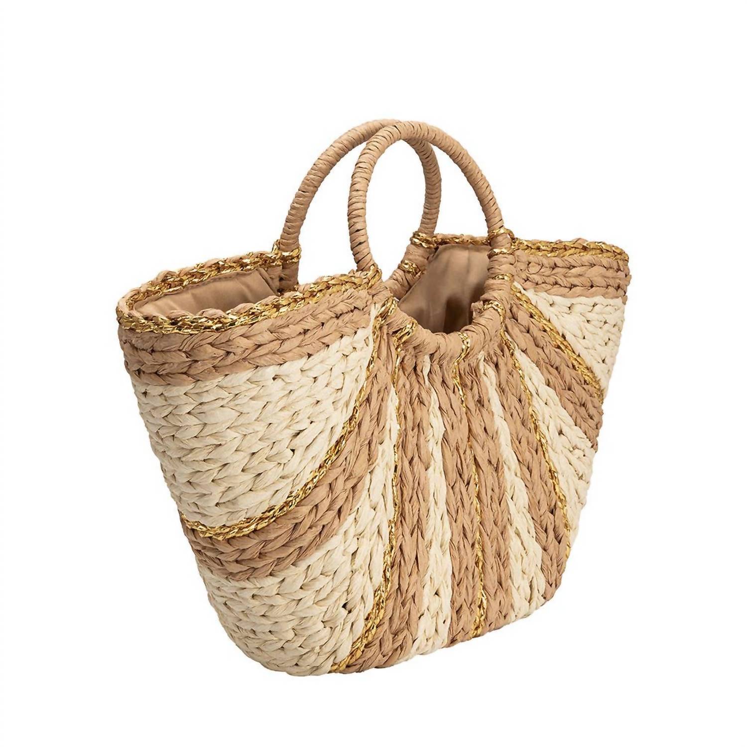 Suzie Natural Large Straw Tote