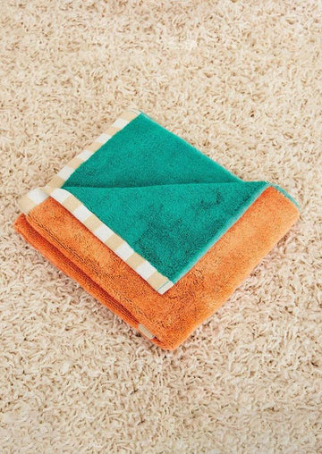 Teal Coral Hand Towel - offe market