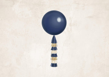 Jumbo Balloon - Navy/Gold - offe market