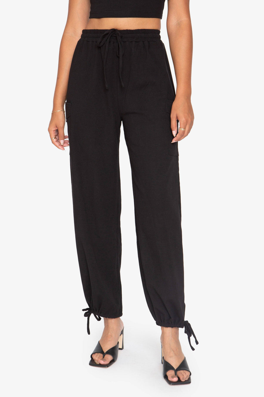 Lana Cargo Pant - Black - offe market