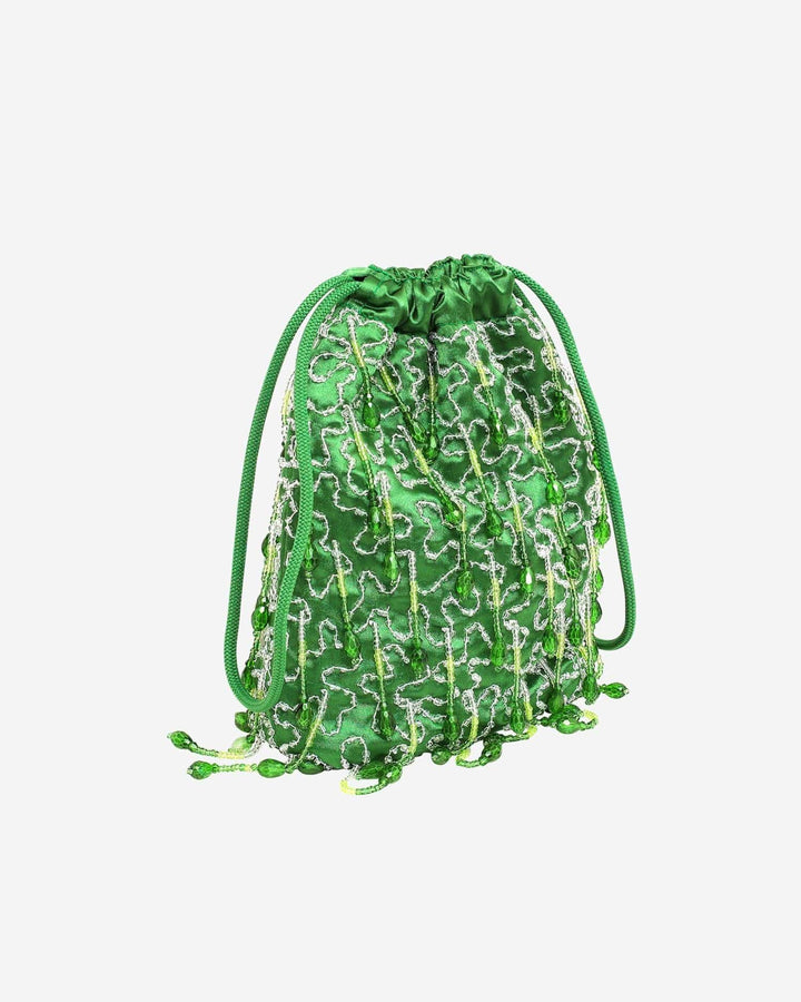 Pouch Fade Beaded - Ultimate Green - offe market