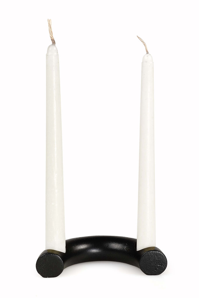 Casa Amarosa - C Candle Holder - Black -
