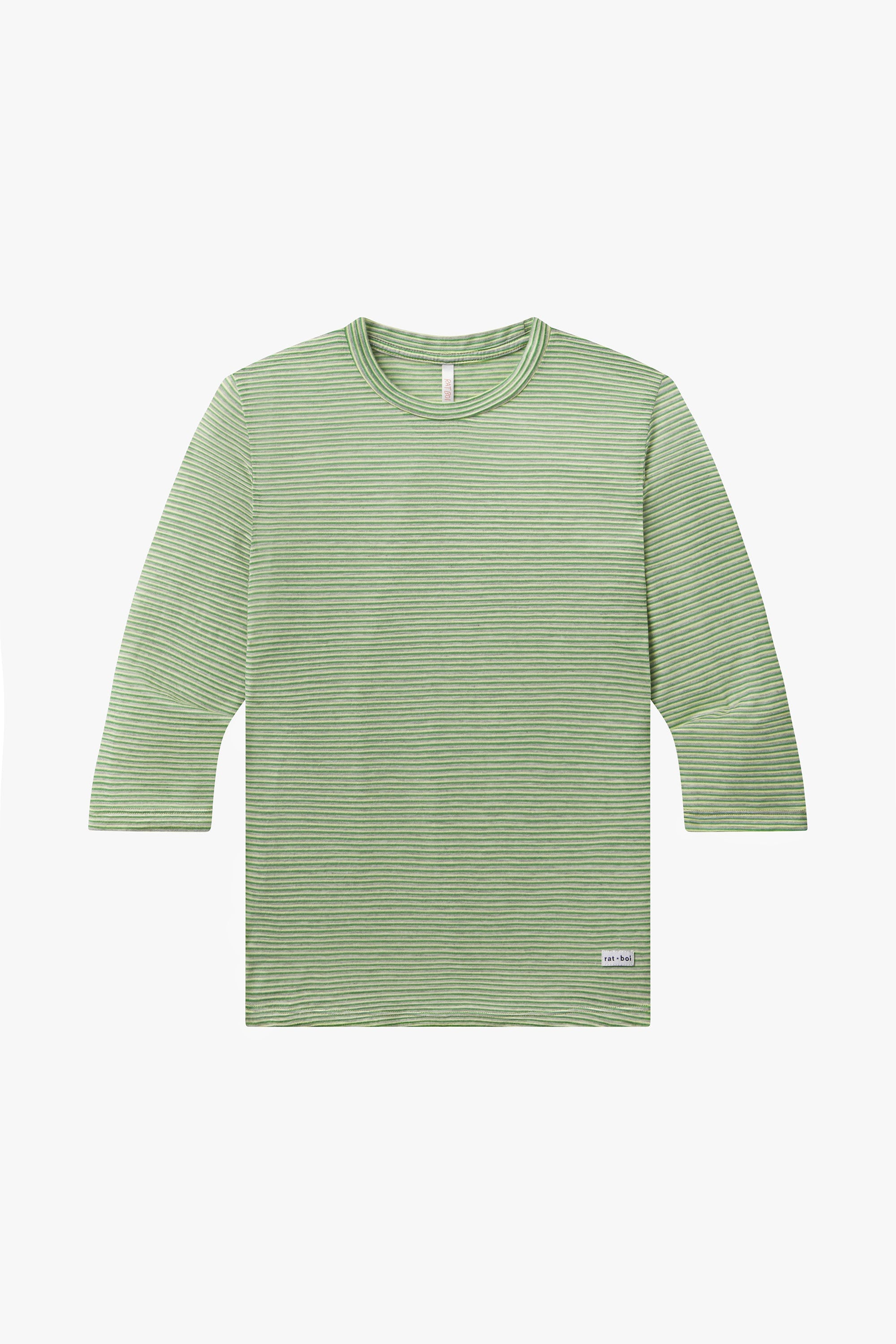 Rat Boi - 3/4 Sleeve Top - Kiwi -