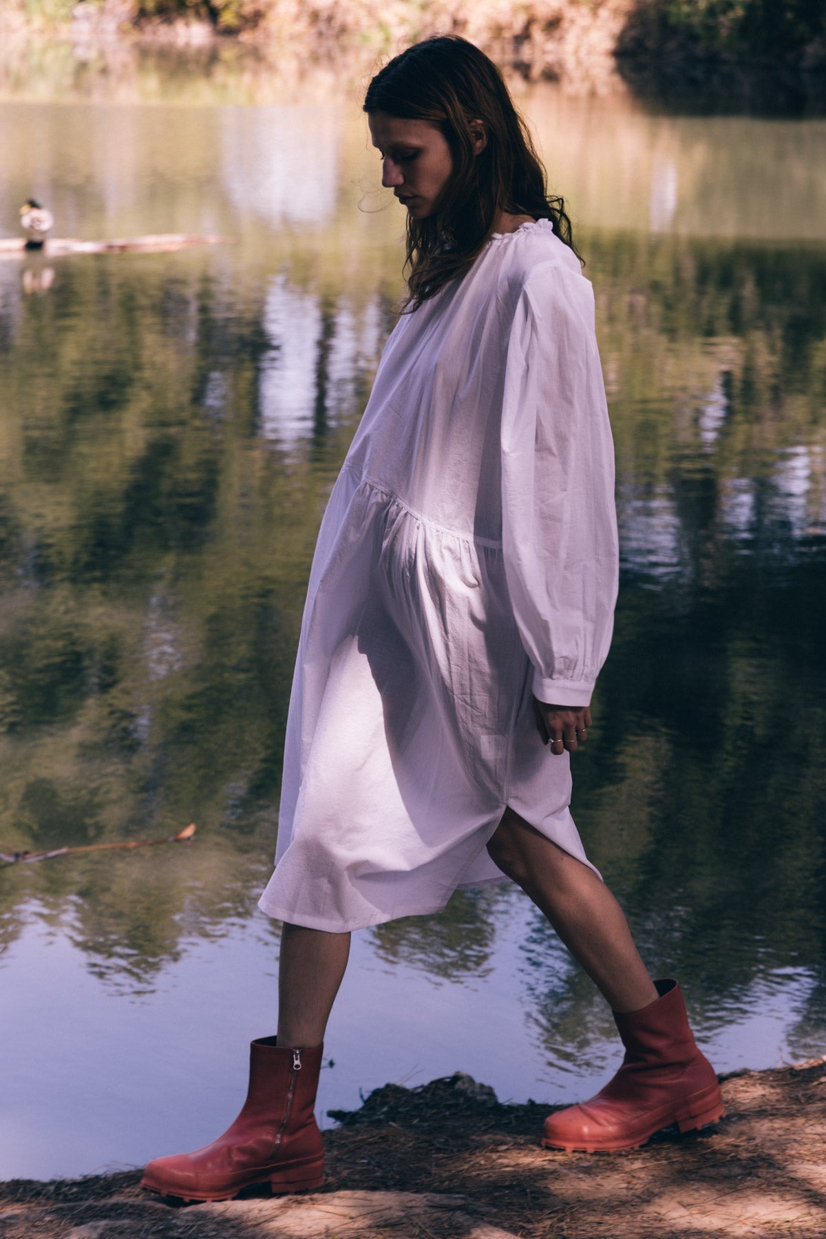 Toit Volant - Moonrise Dress - White -