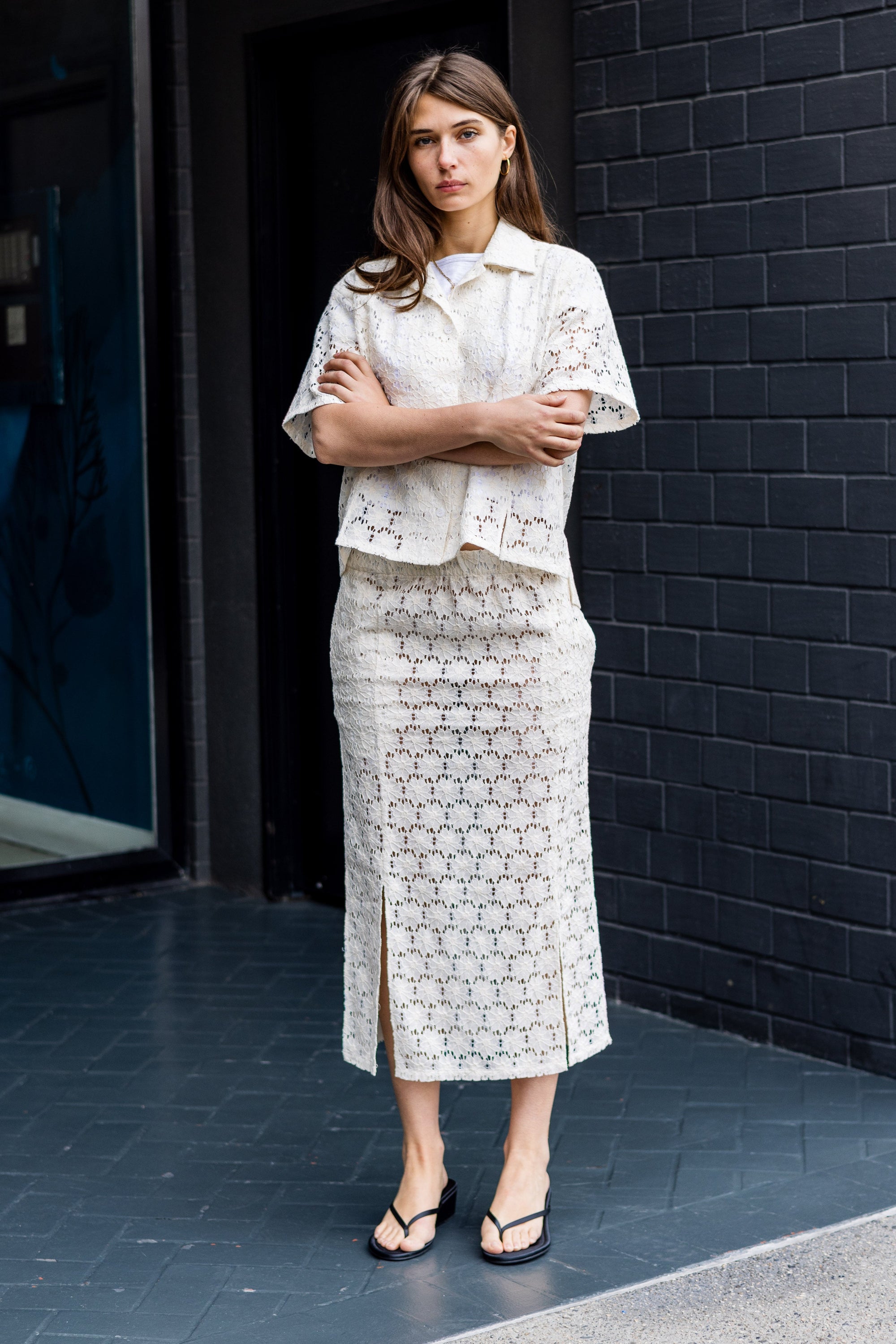 Toit Volant - Adelaine Skirt - Ivory -