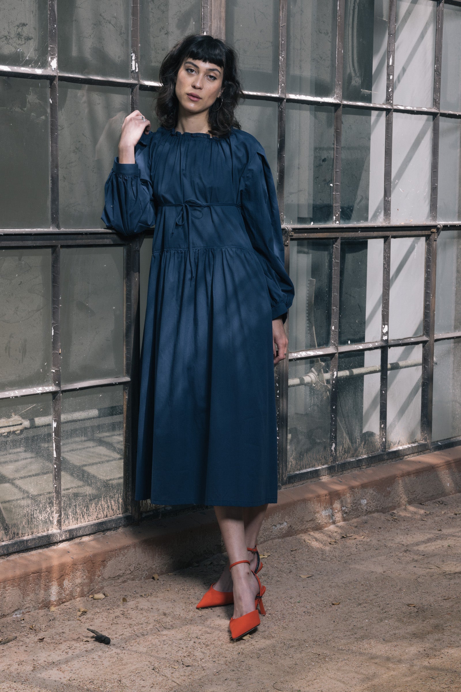 Toit Volant - Moonrise Dress - Navy -