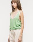 Toit Volant - Kaya Knit Tank Top - Sage -