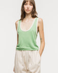 Toit Volant - Kaya Knit Tank Top - Sage -