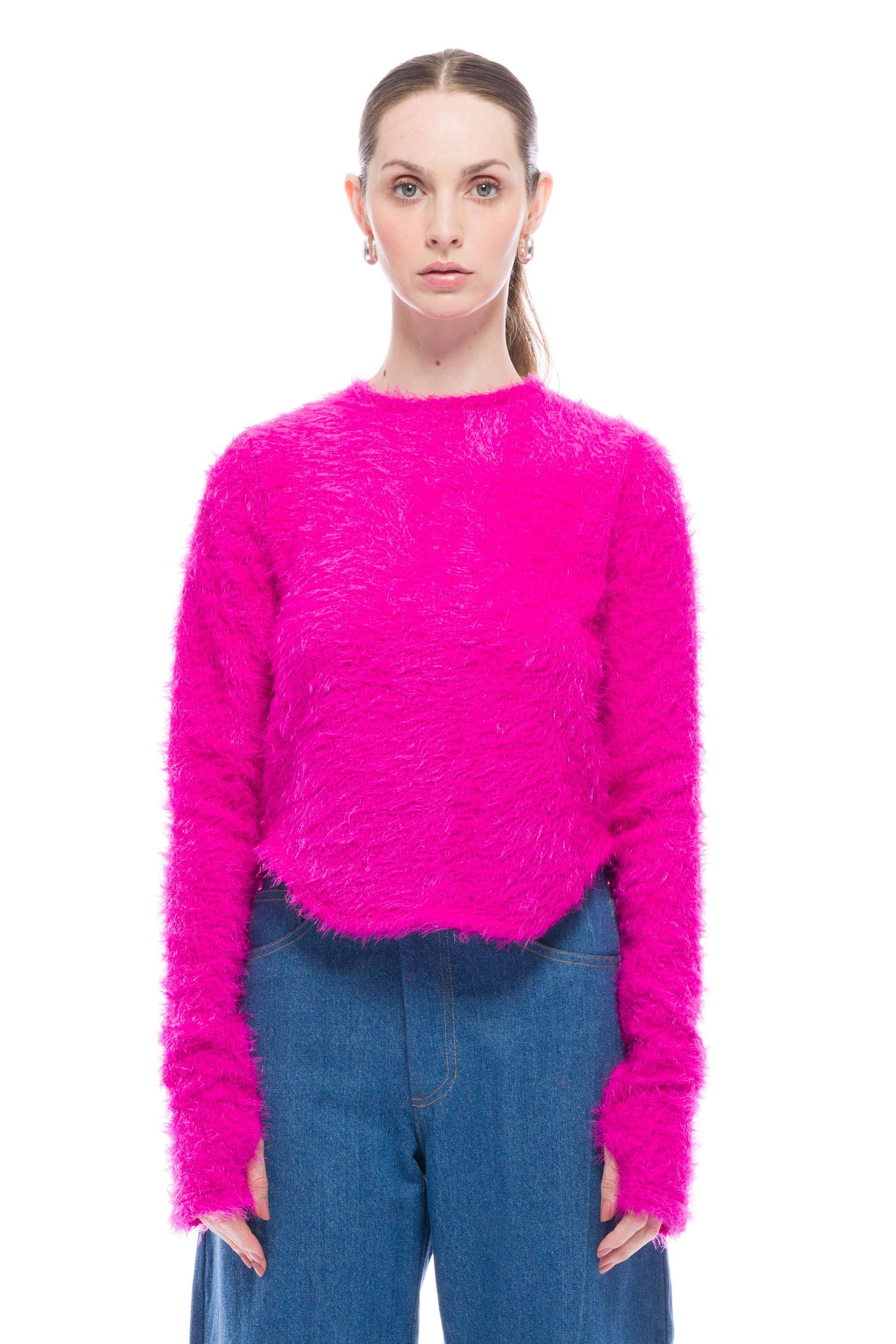 Toit Volant - Hilman Top - Fuchsia Shaggy -