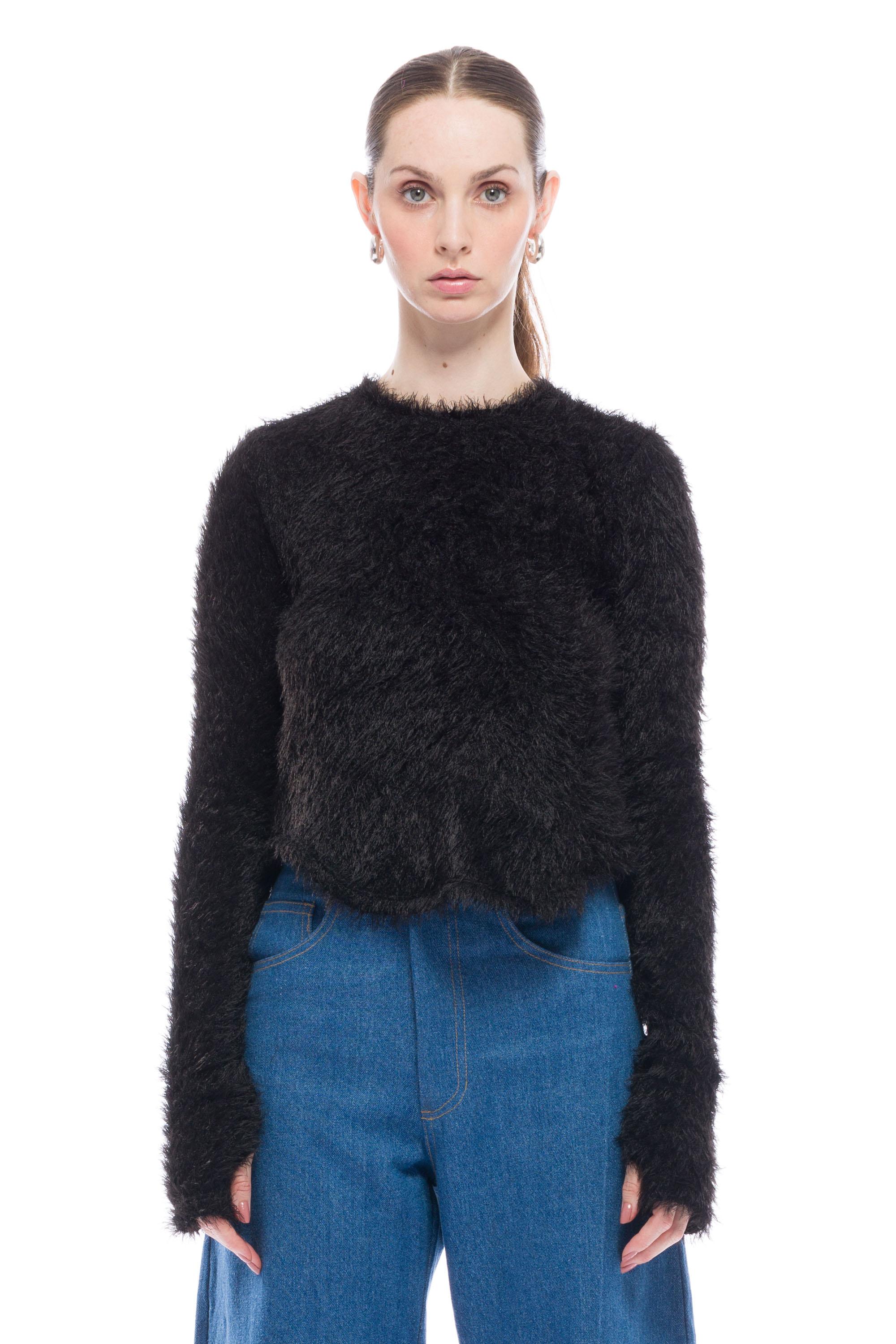 Toit Volant - Hilman Top - Black Shaggy -