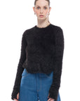 Toit Volant - Hilman Top - Black Shaggy -