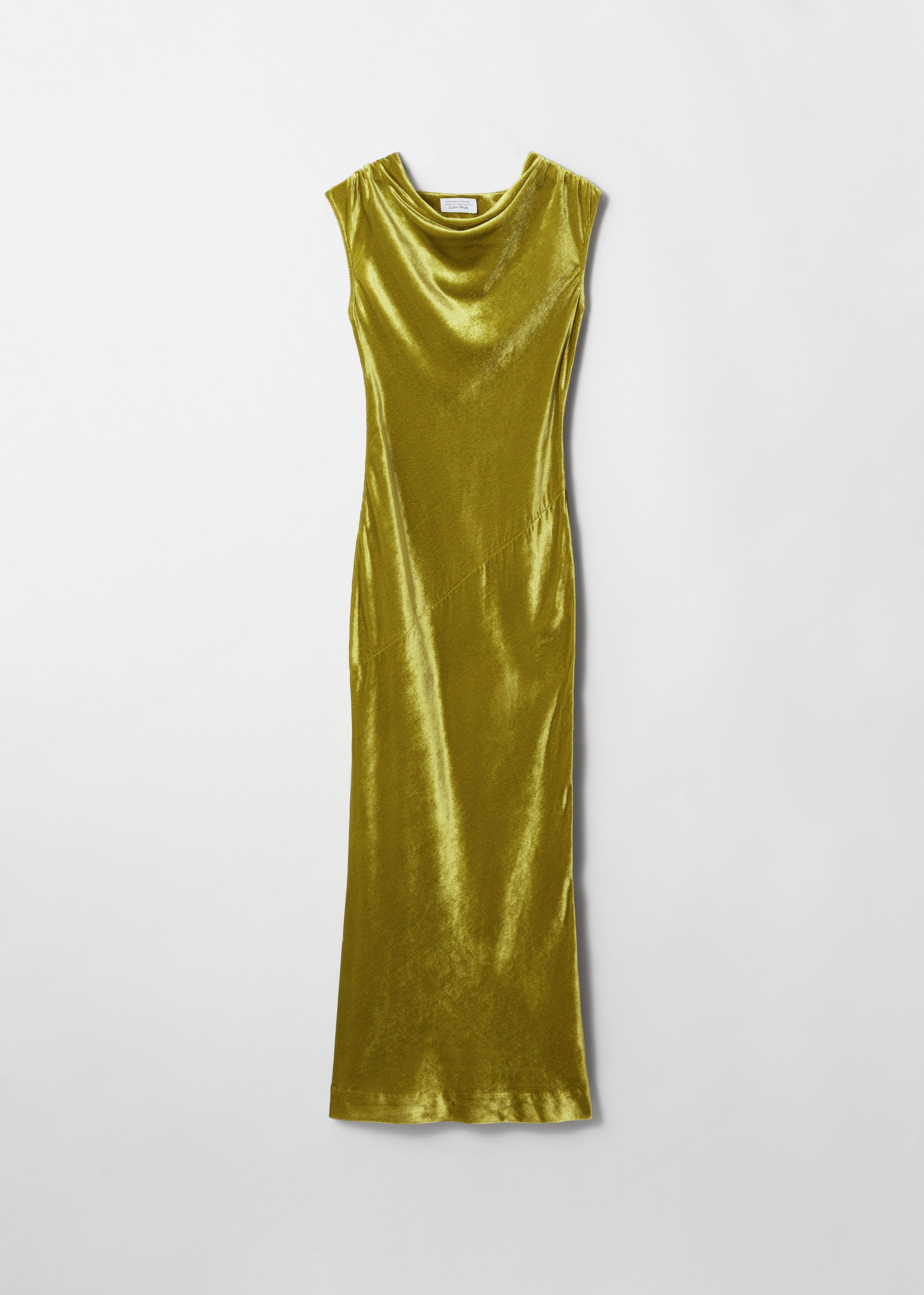 & Other Stories - Charlie Velvet Dress - Green -