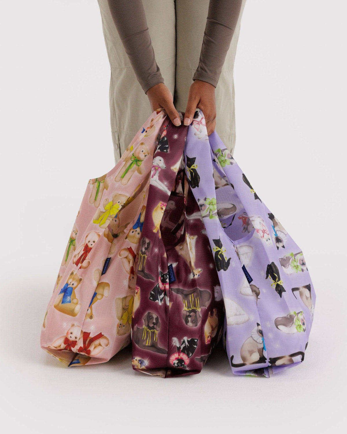 Baggu - Standard Baggu Set of 3 - Fancy Animals -