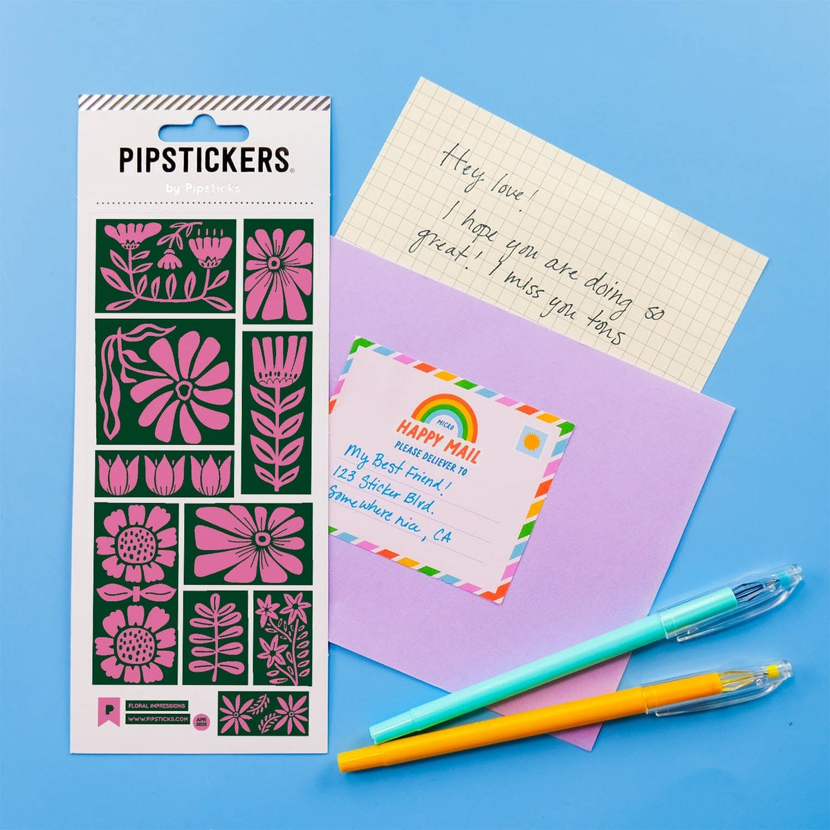 Pipsticks - Floral Impressions -