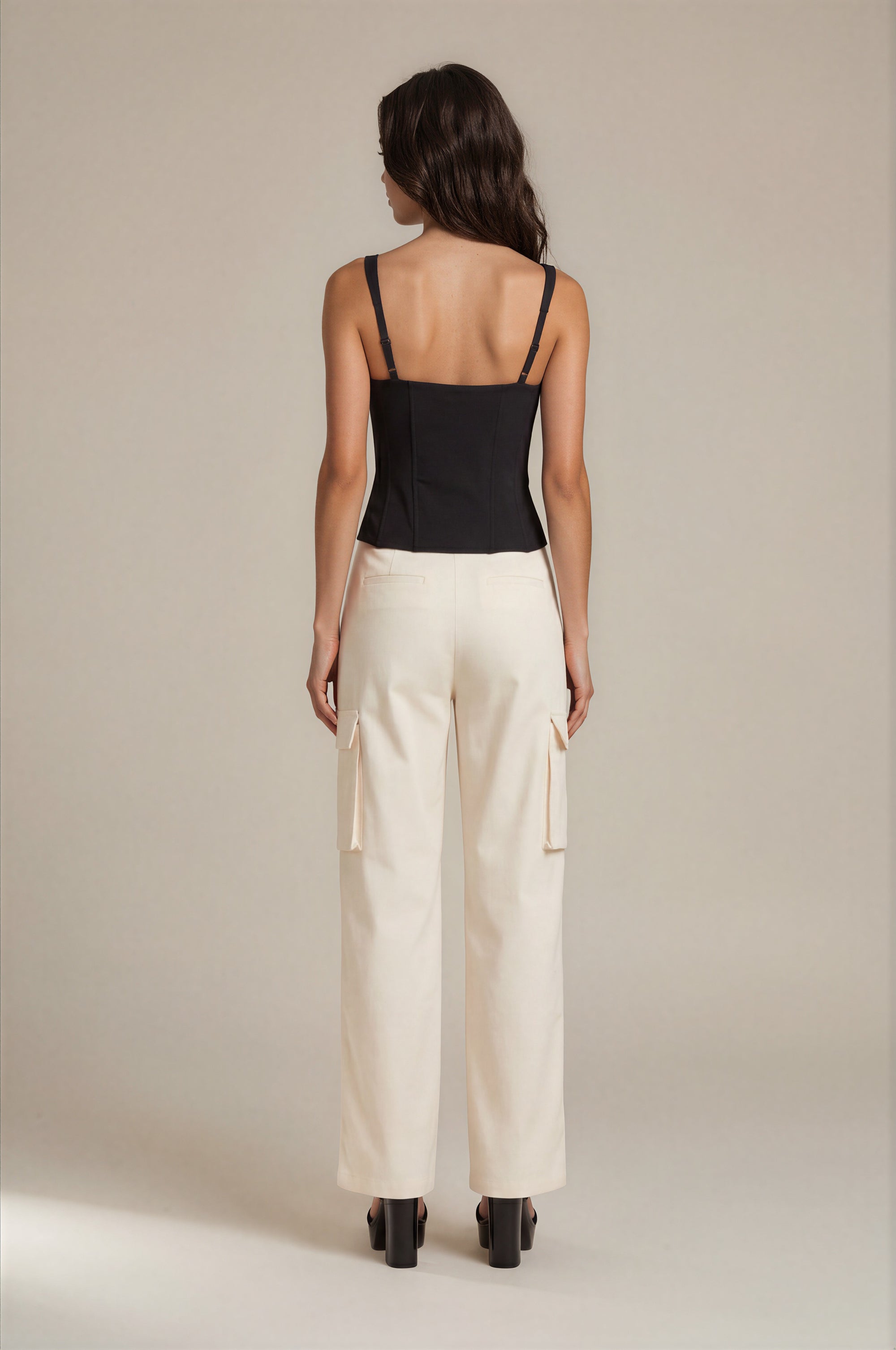 The Fifth Label - Wall Street Pant - Cream -