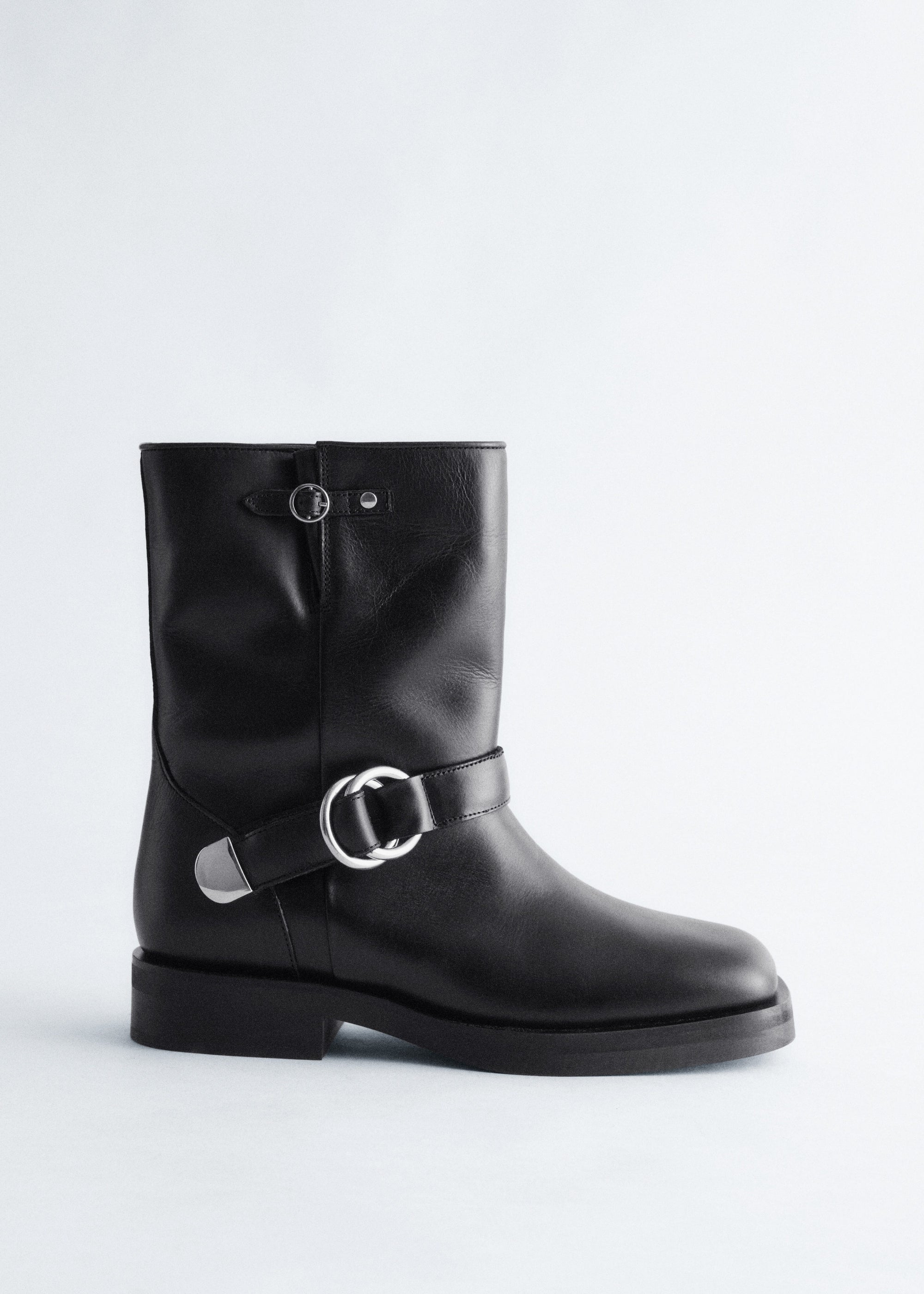 & Other Stories - Sasha Biker Boot - Black -