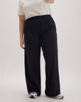 Richer Poorer - Sophia Fluid Wide Leg Trouser - Black - BLACK