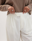 Richer Poorer - Sophia Fluid Wide Leg Trouser - Bone -