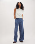 Richer Poorer - Sophia Fluid Wide Leg Trouser - Vintage Indigo -