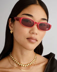Aire - Caellum Sunglasses - Pearlised Sangria -
