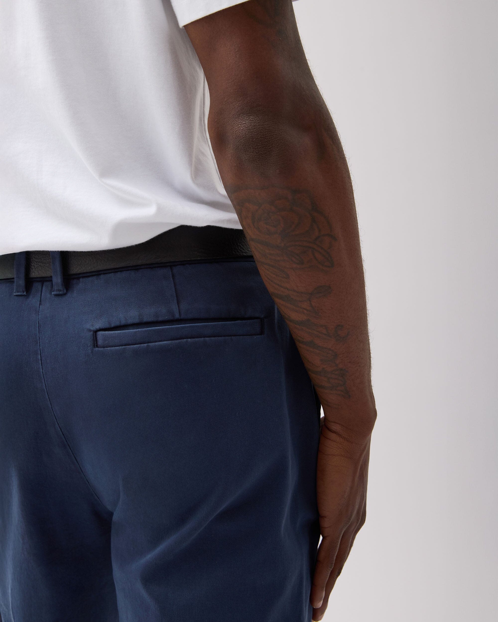 Andie Swim - Mens Lightweight Chino - Stretch Cotton Twill - Blue Nights -