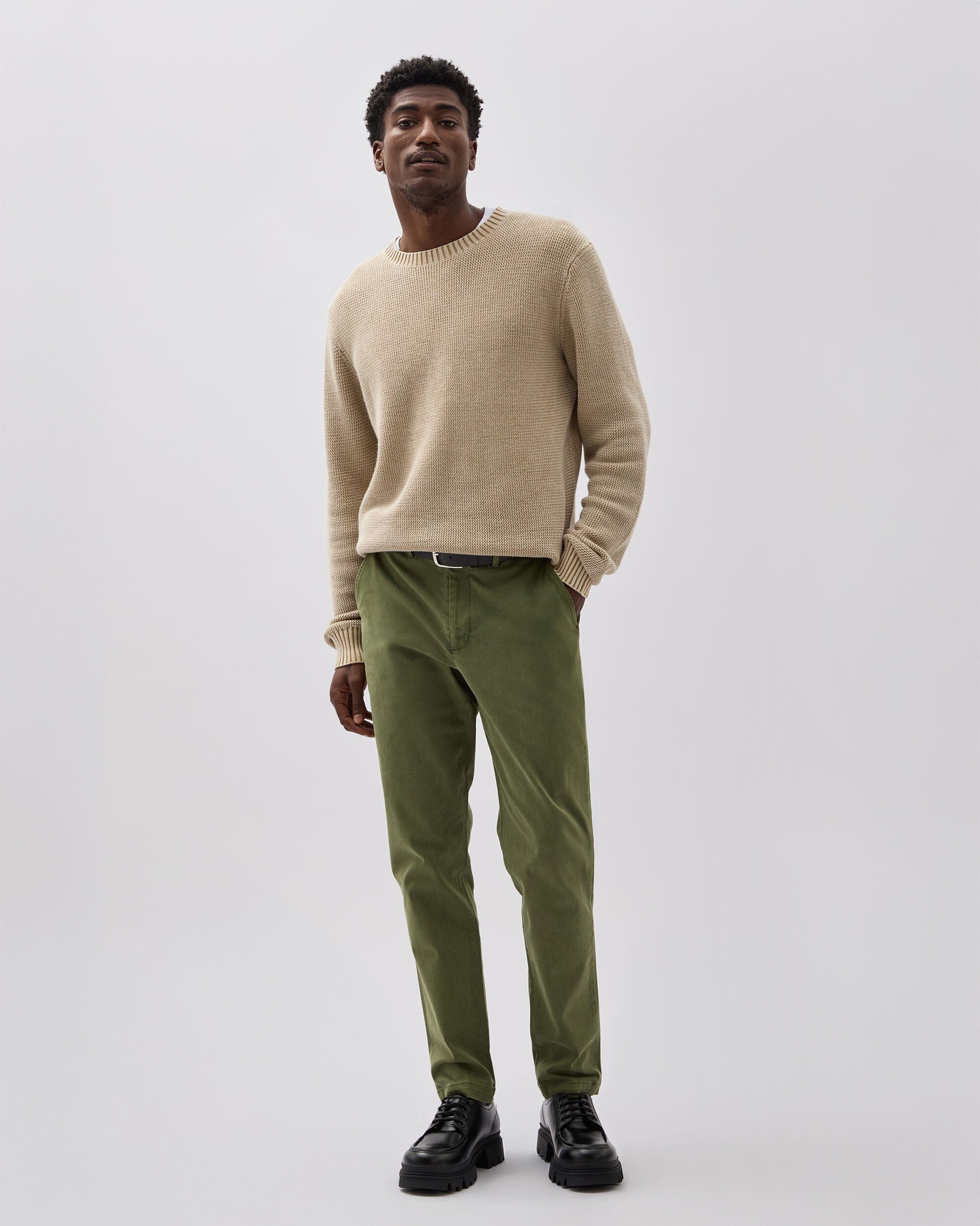 Andie Swim - Mens Lightweight Chino - Stretch Cotton Twill - Cypress - CYPRESS