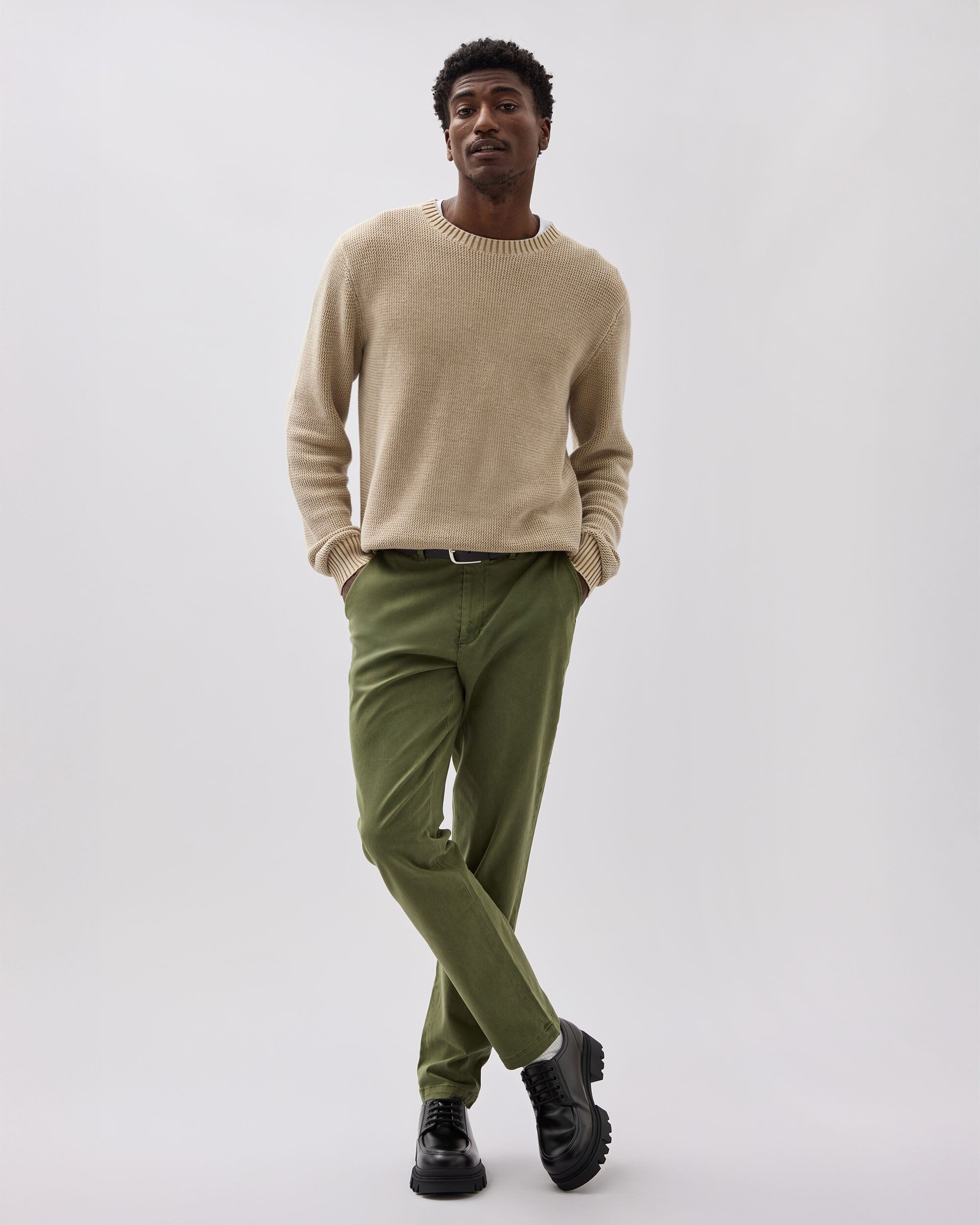 Andie Swim - Mens Lightweight Chino - Stretch Cotton Twill - Cypress -
