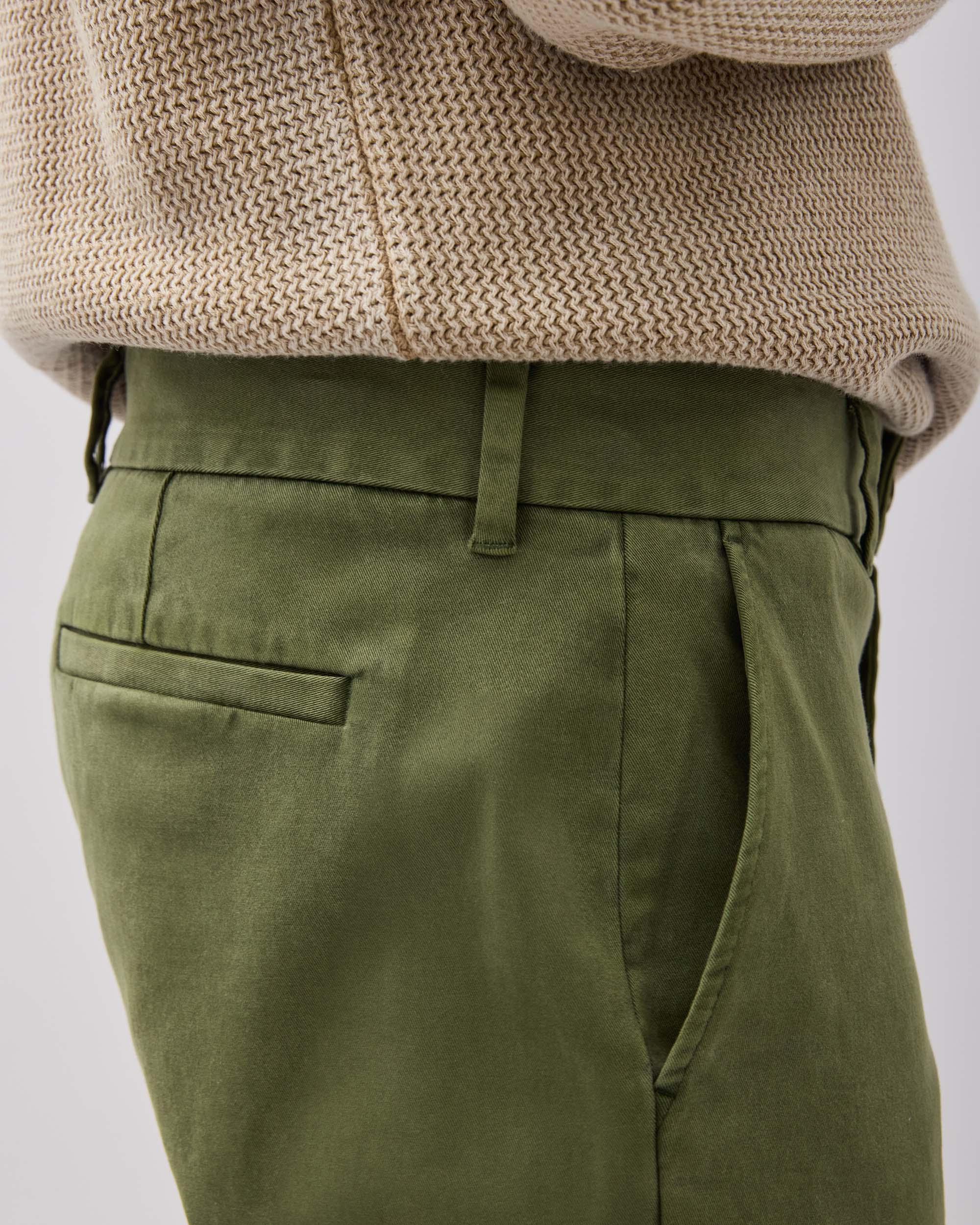 Andie Swim - Mens Lightweight Chino - Stretch Cotton Twill - Cypress -