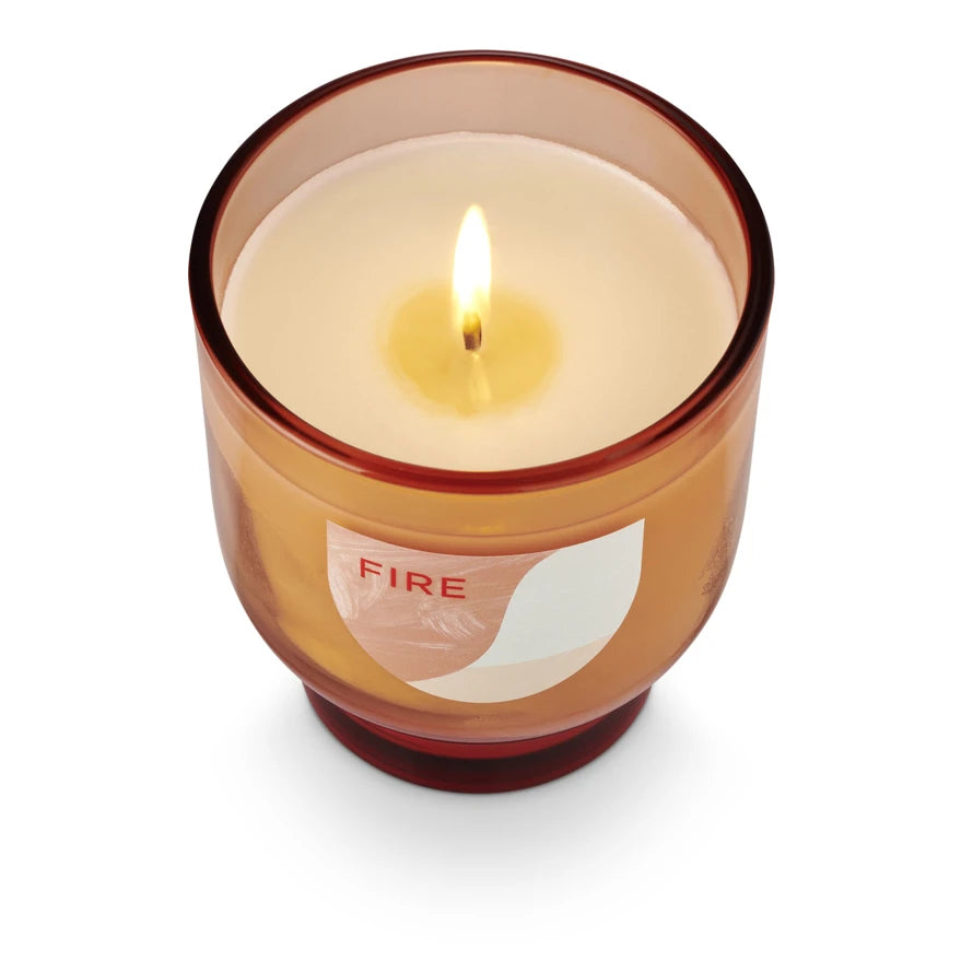 Element Glass Candle - Fire
