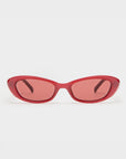 Le Specs - The Whisperer Sunglasses - Garnet -