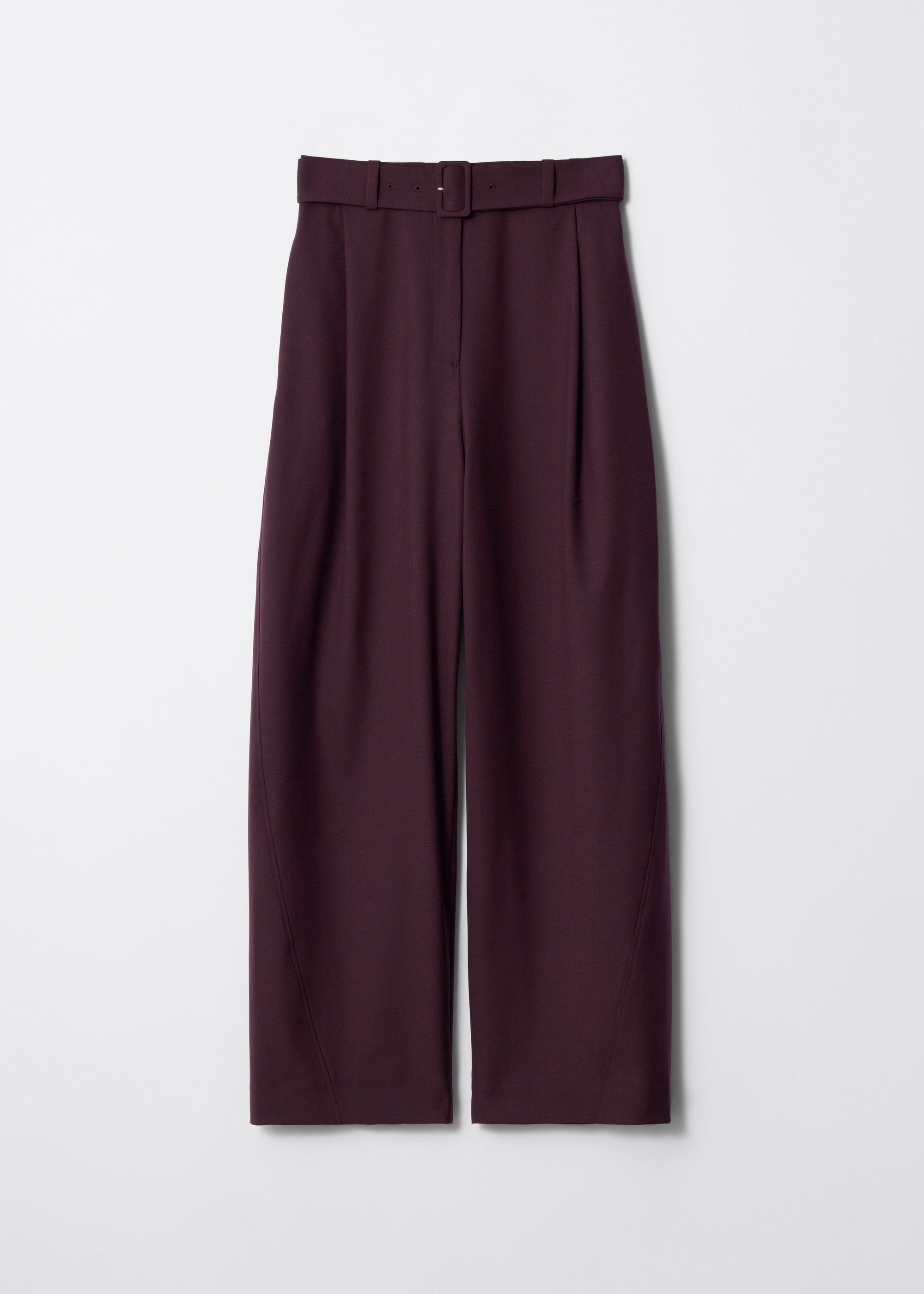 & Other Stories - Anna Wool Trouser - Purple -