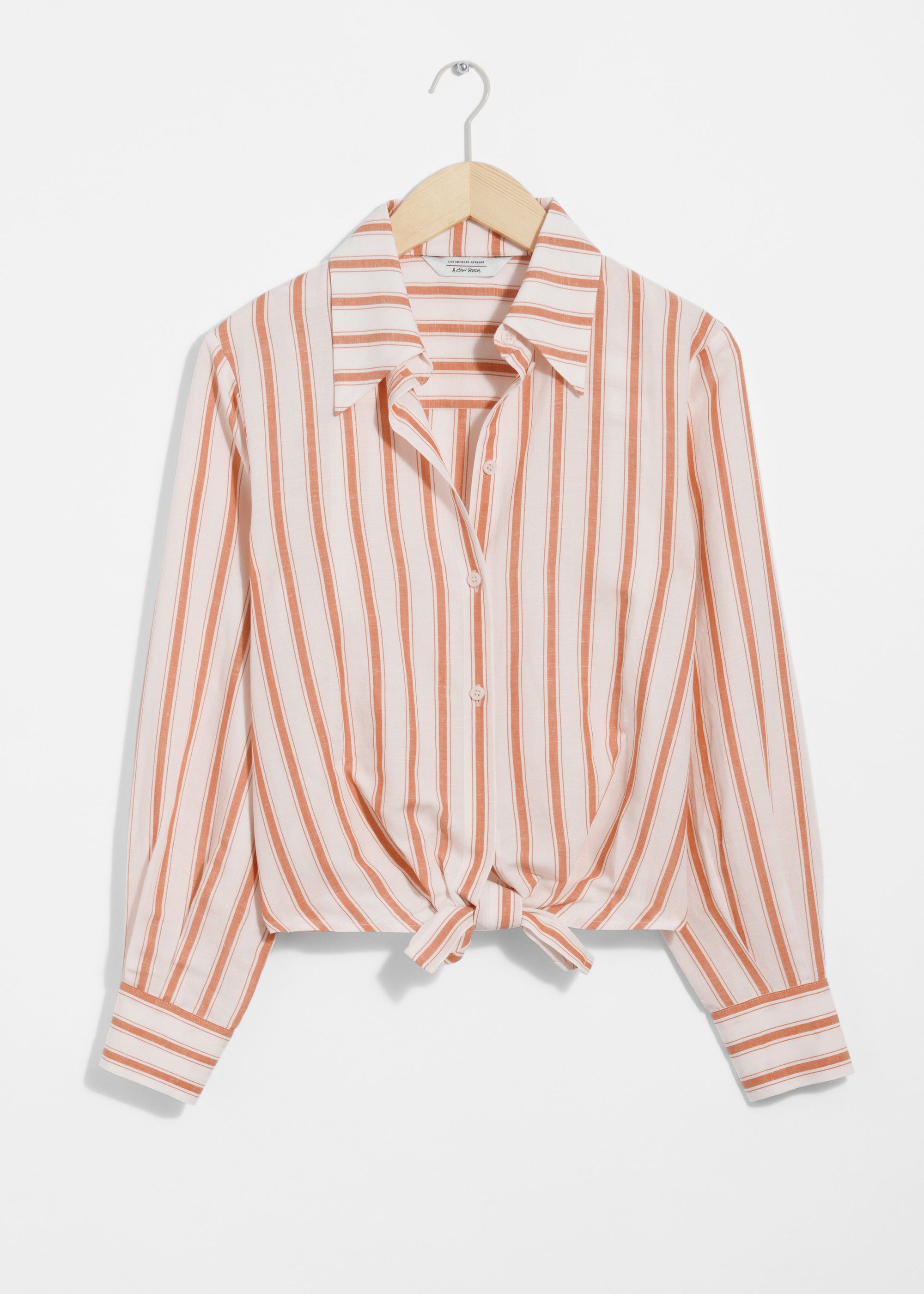 & Other Stories - Calvin Shirt New - Orange -