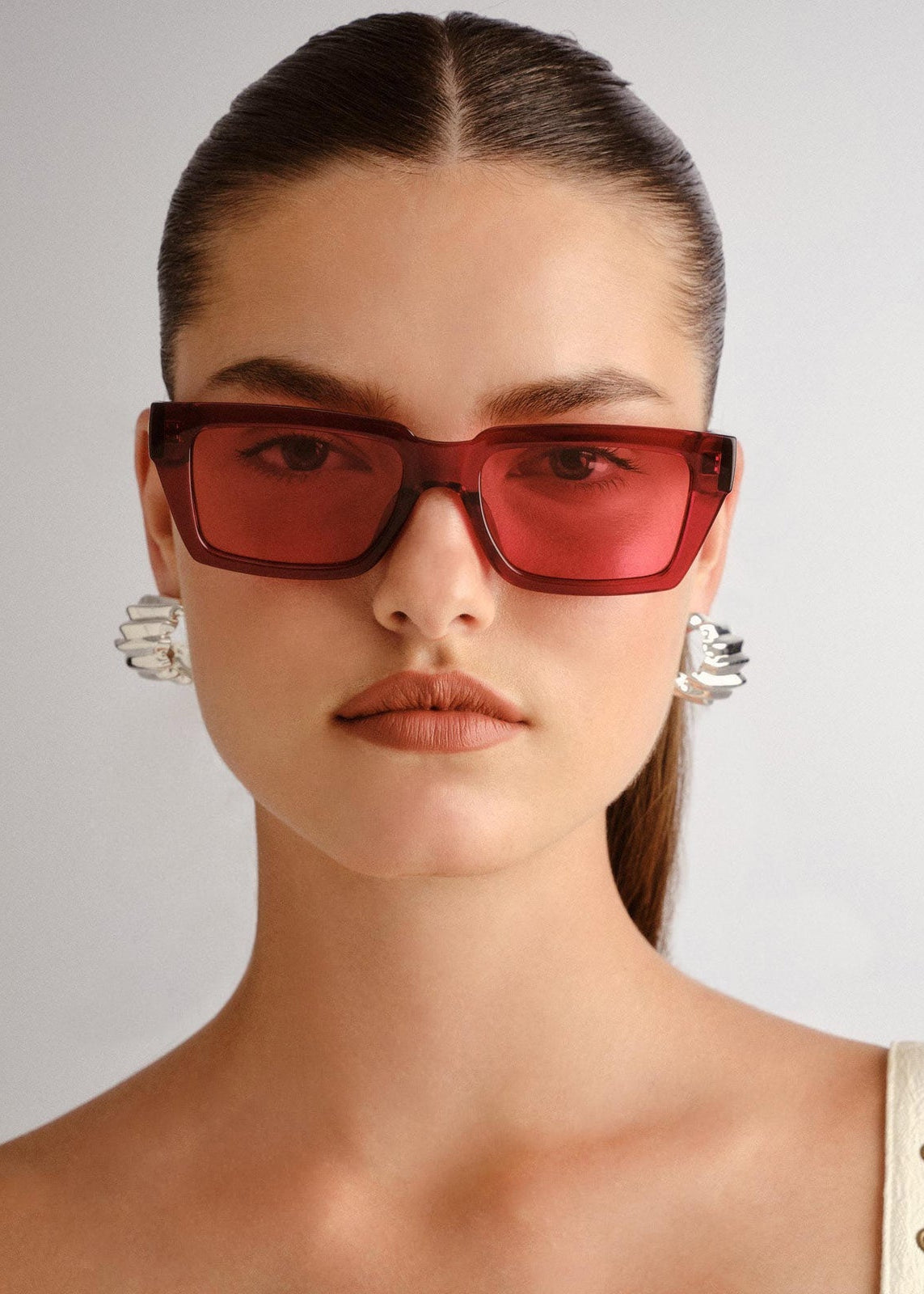 Le Specs - Nocturnal Habit Sunglasses - Vermilion -