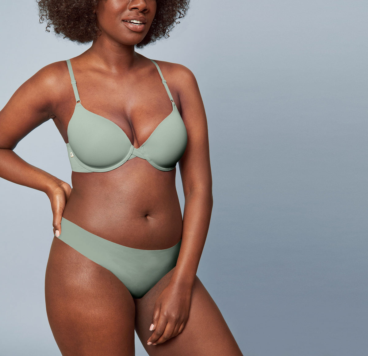 Harper Wilde - Base T-Shirt Bra - Seaglass -