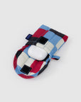 Baggu - Puffy Earbuds Case - Painted Check -