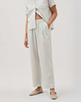 Richer Poorer - Palermo Street Pant - Vanilla Blue Stripe -
