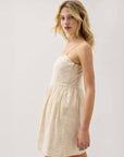 Richer Poorer - Cardiff Mini Dress - Oat Milk -