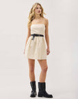Richer Poorer - Cardiff Mini Dress - Oat Milk -